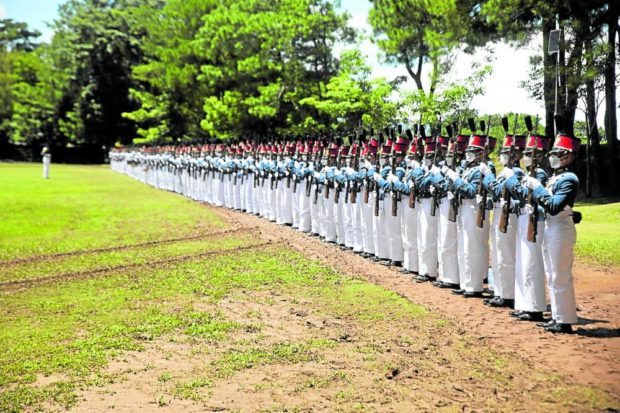 A total of 348 new cadets or plebes became official members of the Cadets Corps of the Philippine Military Academy on Aug. 20 in incorporation rites held at the country’s premier military school in Baguio City. STORY: 348 plebes formally join PMA Corps of Cadets