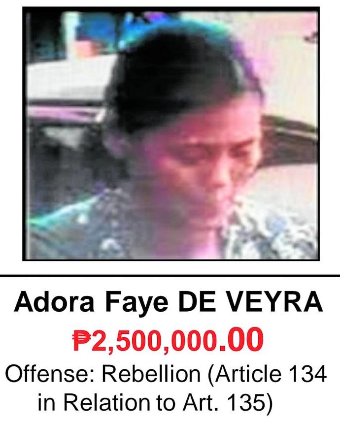 Adora Faye de Vera, one of the faces of women’s struggle in the Philippines who endured rape and torture during martial law under the Marcos dictatorship, was arrested by police agents in Quezon City. STORY: Reds demand De Vera release