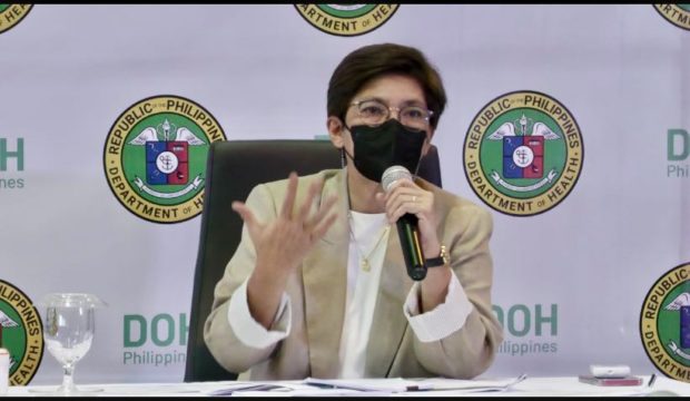 Maria Rosario Vergeire for story:DOH wants extension of COVID-19 state of calamity in PH