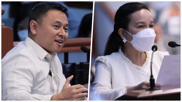 Senators Grace Poe and Sonny Angara commend the lapsing into law of their bill that will allow higher pension for indigent seniors