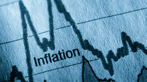 Stock photo of inflation graph. STORY: Marcos economic cluster trying to curb inflation more despite downtrend