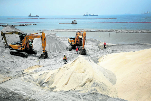The so-called Dolomite Beach in Manila Bay is now complete, according to the DENR.