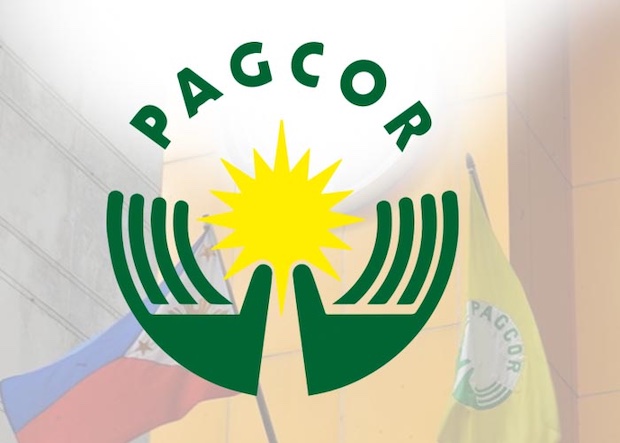Pagcor logo. STORY: POGOs leaving PH due to spike in taxes, Pagcor admits
