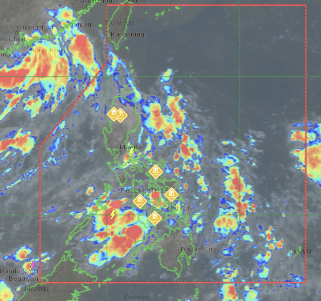 Pagasa Rainy Thursday In The Visayas Bicol Region Zambo Peninsula Due To Lpa Inquirer News