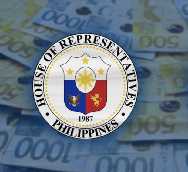 Official seal of the House of Representatives, national budget, money