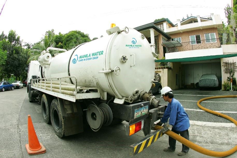 Manila Water releases desludging schedule for the month of September