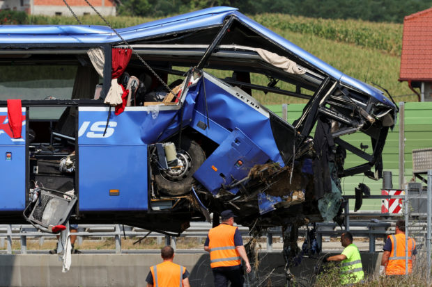 croatia bus crash