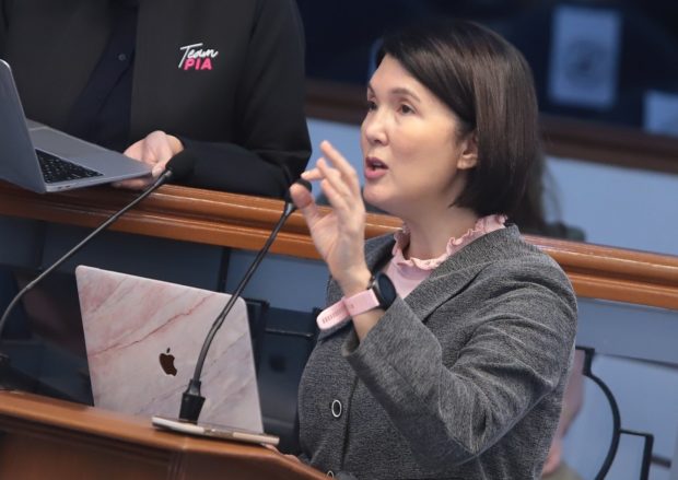 Senator Pia Cayetano questioned on Wednesday the wearing of personal protective equipment (PPE) of select overseas Filipino workers (OFWs) at the Ninoy Aquino International Airport Terminal 3.