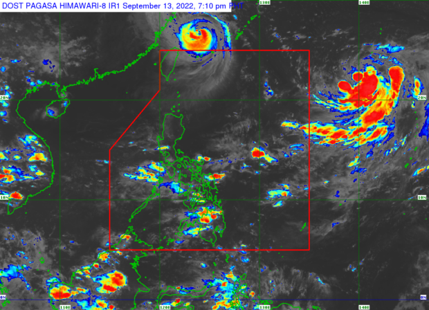 Pagasa says fair weather will prevail over the entire country on Wednesday while it continues to monitor the tropical depression spotted outside the Philippine area of responsibility. | Photo from Pagasa
