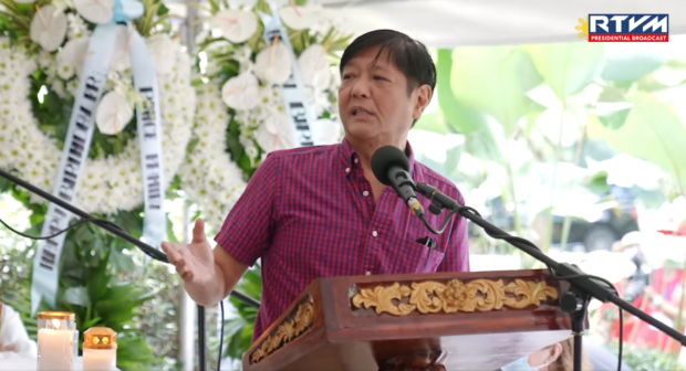 Ferdinand Marcos Jr. STORY: Marcos: ICC welcome only if ‘system collapses’ or ‘we have war’