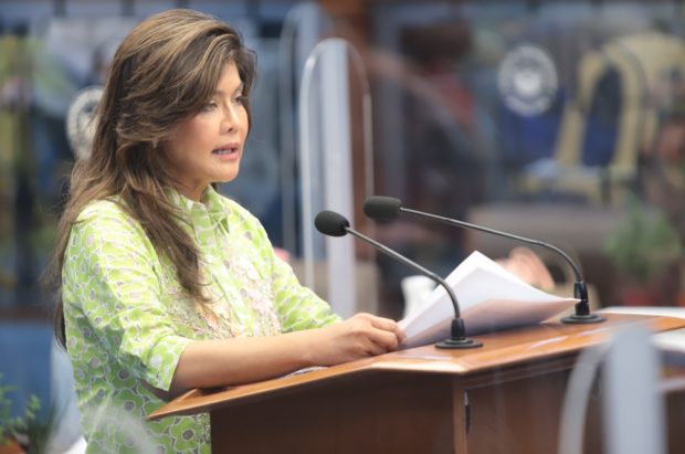 Sen. Imee R. Marcos, in her privilege speech during Wednesday’s plenary session September 7, 2022, pushes for the condonation of loans to at least 654,047 agrarian reform beneficiaries which will accumulate to a total of 1.36 million hectares of land. 
