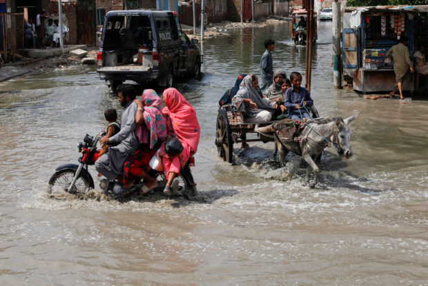 From furnace to flood: world’s hottest city in Pakistan now under water