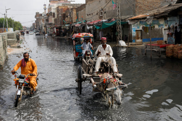 From furnace to flood: world’s hottest city in Pakistan now under water