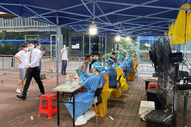 COVID-19 outbreak in Shenzhen. STORY: China’s Shenzhen to adopt tiered COVID measures on Monday