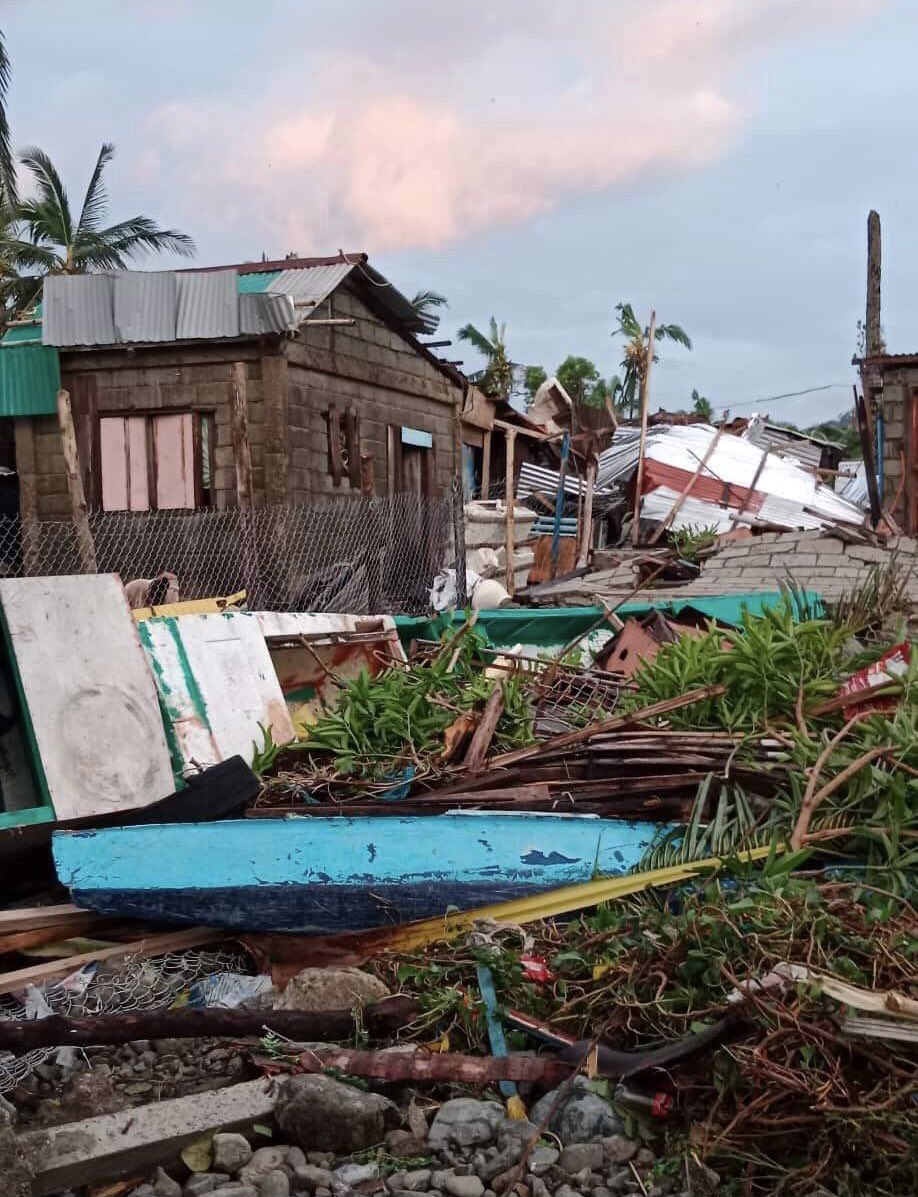 Karding destroys 589 houses, 245 boats in Aurora town | Inquirer News