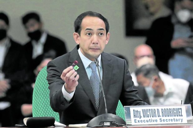 Vic Rodriguez is no longer part of Bongbong Marcos admin, says new Executive Secretary Lucas Bersamin