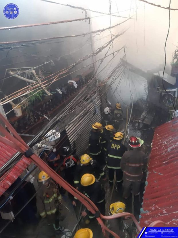 A fire broke out in a residence in Villa Fojas Street in Tondo, Manila on Wednesday evening, the Bureau of Fire Protection (BFP) reported.