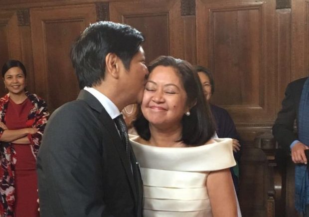 The First Couple, President Ferdinand "Bongbong" Marcos Jr. and wife, First Lady Liza Marcos during their renewal of vows in Florence, Italy. INQUIRER FILE PHOTO