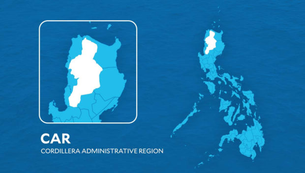 CAR (Cordillera Administrative Region) - MAP - 09082022