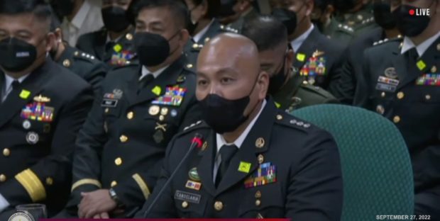 Military Col. Caesar Candelaria's appointment hurdles the CA panel on national defense even as his alleged involvement in a fatal hazing case resurfaced during the hearing.