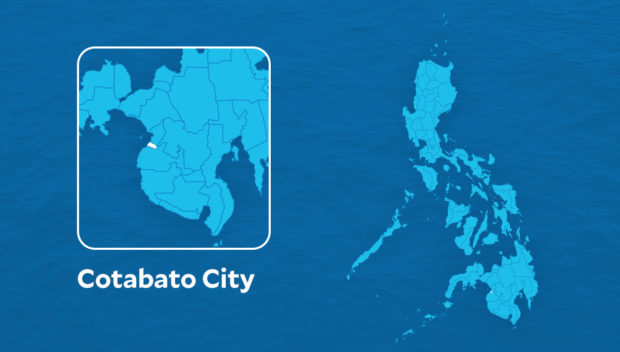 PHOTO: Map of the Philippines showing location of Cotabto City. STORY: 12 suspects in killing of Cotabato City village bets out on bail