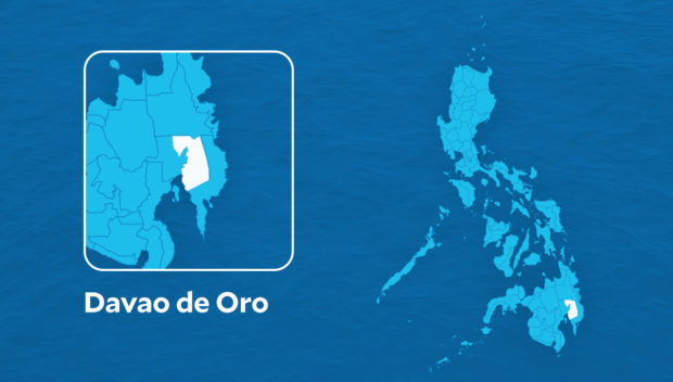 Davao de Oro map. STORY: Davao de Oro town councilor shot dead