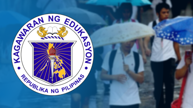 DepEd orders class suspension in Calabarzon areas with typhoon signal