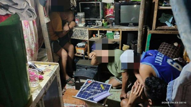 Authorities raided an alleged drug den in Subic town, Zambales province, on Friday, Sept. 23 (Photo courtesy of PDEA 3)