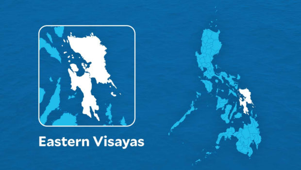 Eastern Visayas map for story: Classes, work suspended in Eastern Visayas due to non-stop rains