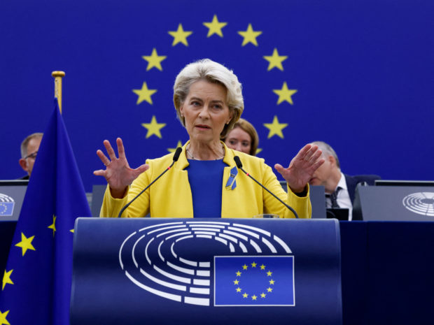 European Commission President Ursula von der Leyen.