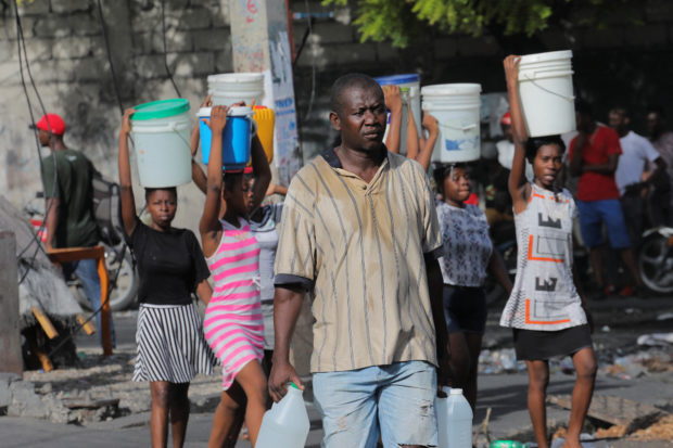 Water shortages in Haiti