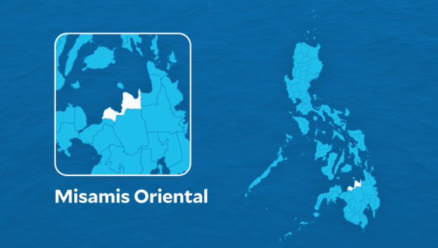 Misamis Oriental map. STORY: 1 dead, over 800 families displaced as floods hit Cagayan de Oro, Misamis town