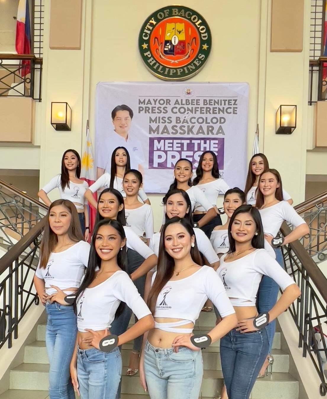 The contestants of the Miss Bacolod MassKara 2022