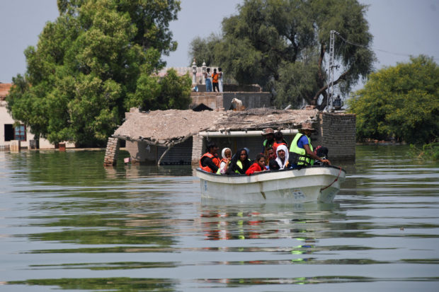 Pakistan floodwater
