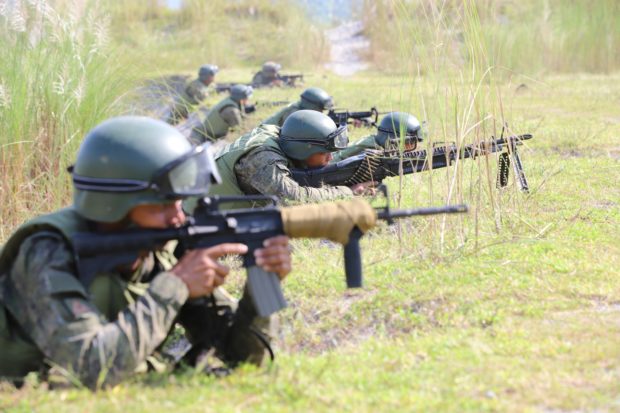 At least 154 aspiring Army soldiers in Southern Tagalog start their 16 weeks of basic military training