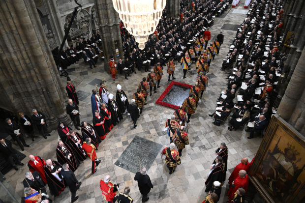 Queen funeral westminster abbey
