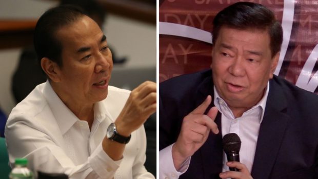 Former Sen. Franklin Drilon and former Department of Public Works and Highways (DPWH) secretary Rogelio Singson. STORY: Drilon, Singson join Cebu City Advisory Council