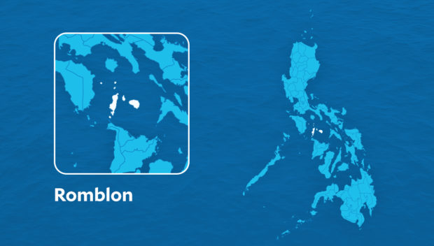 PHOTO: Map of Romblon STORY: 10 rescued from distressed boat off Romblon