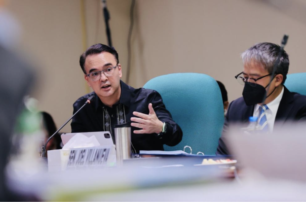 Senator Alan Peter Cayetano on Wednesday urged Finance Secretary Benjamin Diokno to look into reports of an alleged syndicate in the Department of Public Works and Highways (DPWH) that might be behind the illegal realignment of billions of pesos in the infrastructure department's 2023 budget.