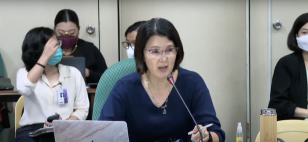 Senator Pia Cayetano presides over the Senate committee on finance’s subcommittee hearing on the 2023 budgets of the Commission on Higher Education and state universities and colleges on Tuesday, September 27. 