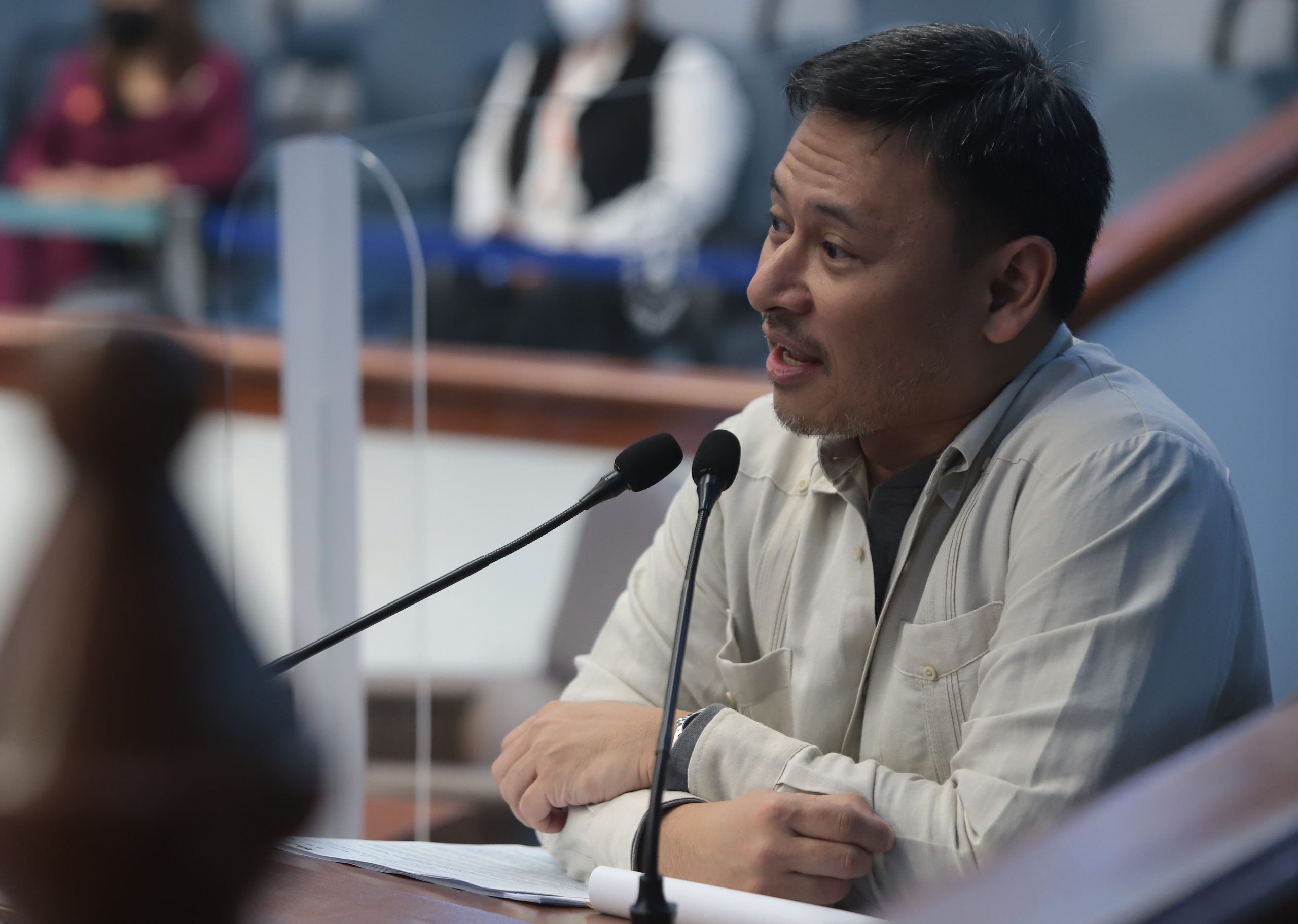 The government should convert the facilities that were previously used as quarantine centers into evacuation areas as the number of COVID-19 cases in the country had already significantly dropped, Sen. Juan Edgardo Angara said on Friday.