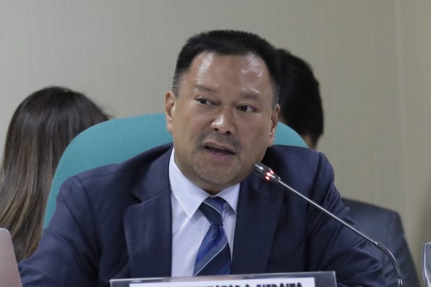 JV LAMENTS INACTION ON SIDA LAW: Sen. Joseph Victor "JV" G. Ejercito laments the apparent non-implementation of the Sugarcane Industry Development Act (SIDA) of 2015 Law, which Ejercito co-authored back in the 16th Congress. During the resumption of the Blue Ribbon Committee hearing Tuesday, September 6, 2022, Ejercito said that he is disappointed for the lost time and opportunities to implement the SIDA Law because the Sugar Regulatory Administration, the Department of Agriculture and the Bureau of Customs seemingly lean towards sugar importation rather than "revitalize and stimulate the sugar industry as a whole." Referring to Mr. Manuel Lamata, president of the United Sugar Producers Federation, Ejercito said: "Probably you could have had modern sugar mills already that can really bring down the cost of production of sugar. Our sugar mills are 50, 60, 70 and 100 years old, and they are very costly to operate. That's why we cannot compete with our neighbors, given these circumstances." (Voltaire F. Domingo / Senate PRIB)