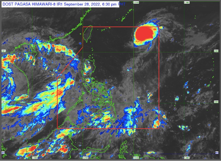 Tropical Depression Luis may strengthen into a tropical storm within the next hours before leaving the Philippine area of responsibility