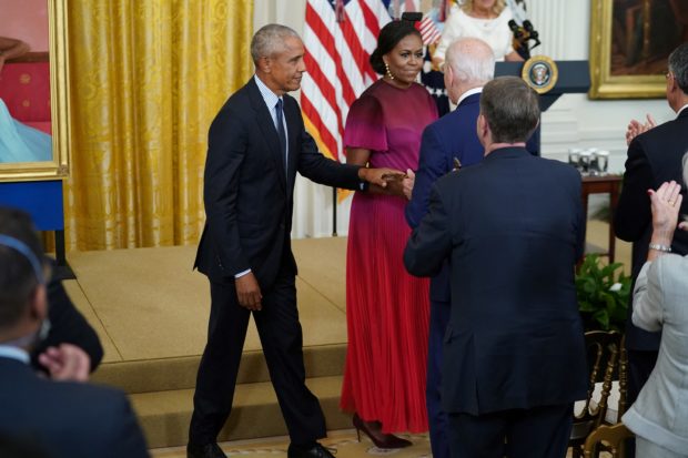 obamas in white house