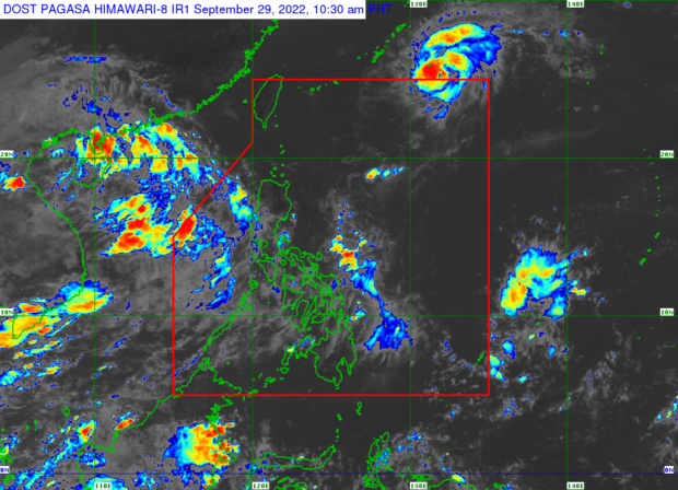Luis (international name: Roke) strengthened from a tropical storm into a severe tropical storm before finally leaving the PAR.