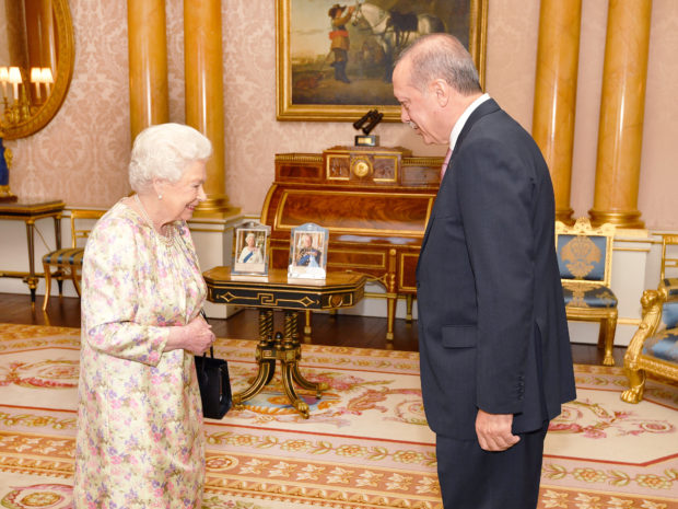 queen elizabeth erdogan