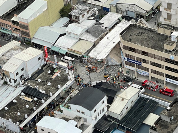 taiwan quake damage