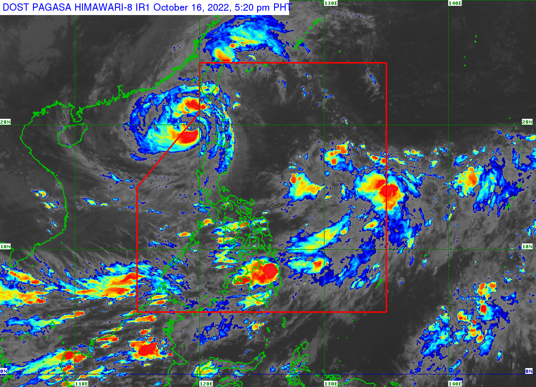 Neneng moves away from Luzon