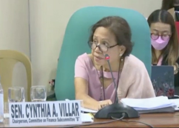 Cynthia Villar. STORY: Villar irked by rubber research exec for confusion over data