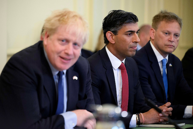 Boris Johnson holds weekly cabinet meeting in Downing Street